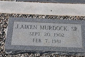 James Aiken Murdock, Sr James Aiken Murdock, Sr