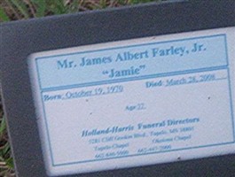 James Albert "Jamie" Farley, Jr. James Albert "Jamie" Farley, Jr.