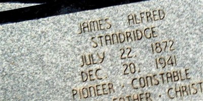 James Alfred Standridge James Alfred Standridge