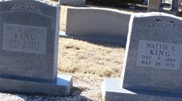 James Ancil Vinson King