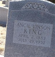 James Ancil Vinson King