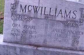 James Andrew McWilliams James Andrew McWilliams