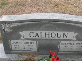 James Arlice Calhoun James Arlice Calhoun