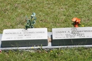 Pvt James Arthur "Arthur" Stonecipher Pvt James Arthur "Arthur" Stonecipher