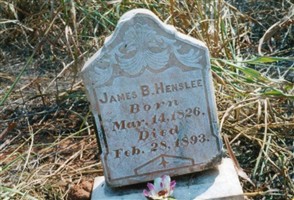 James B. Henslee James B. Henslee