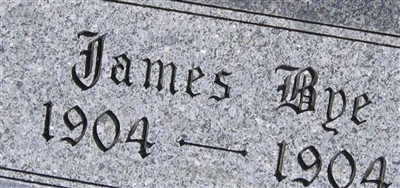 James Bye James Bye