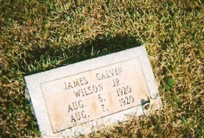James Calvin Wilson, Jr James Calvin Wilson, Jr
