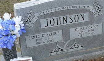James Clarence Johnson James Clarence Johnson