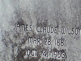James Claude Wilson James Claude Wilson
