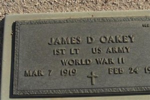 James D Oakey