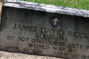 James David Riddle James David Riddle