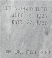 James David Tuttle, Sr James David Tuttle, Sr