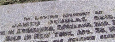 James Douglas Reid James Douglas Reid
