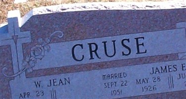 James E. Cruse James E. Cruse