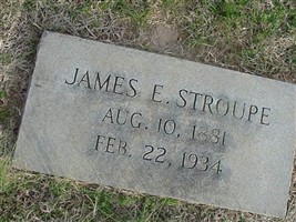 James E. Stroupe, Sr James E. Stroupe, Sr