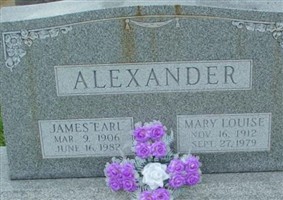James Earl Alexander James Earl Alexander