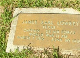 James Earl Lowrey James Earl Lowrey