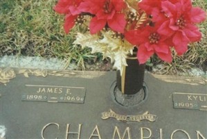 James Edgar Champion James Edgar Champion