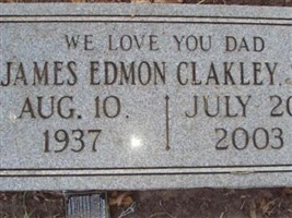 James Edmon Clakley, Sr James Edmon Clakley, Sr