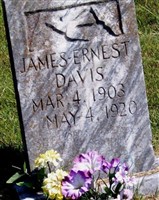 James Ernest Davis James Ernest Davis