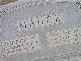 James Ernest Mauck James Ernest Mauck
