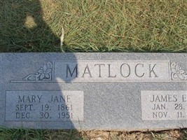 James Ervin Matlock James Ervin Matlock