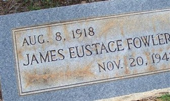 James Eustace Fowler James Eustace Fowler