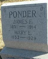 James F Ponder