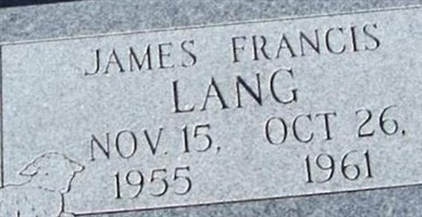 James Francis Lang James Francis Lang