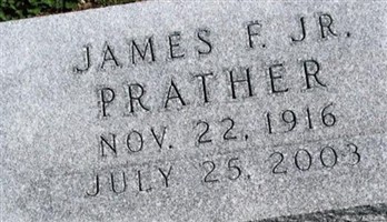 James Frederick Prather, Jr James Frederick Prather, Jr