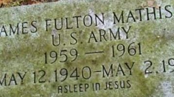 James Fulton Mathis, SR James Fulton Mathis, SR