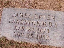 James Green Langston James Green Langston