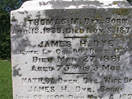 James H. Dye James H. Dye