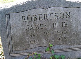 James H. Robertson, IV