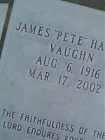 James Halton "Pete" Vaughn James Halton "Pete" Vaughn