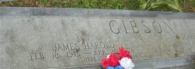 James Harold Gibson James Harold Gibson