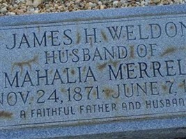 James Henry Weldon James Henry Weldon