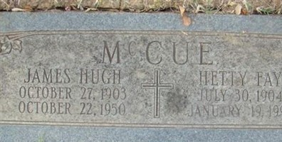 James Hugh McCue James Hugh McCue