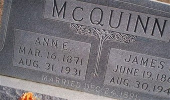 James I McQUINN