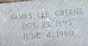 James "Jim" Lee Greene, Sr