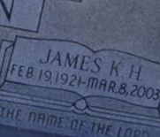 James Kernal Harding "J K or Jake" Allen