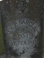 Pvt James Knox Polk Barclay