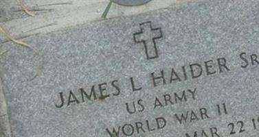 James L Haider, Sr