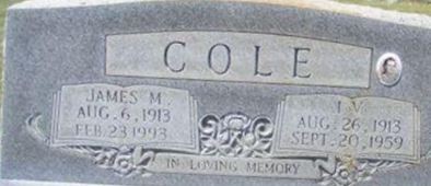 James M Cole James M Cole