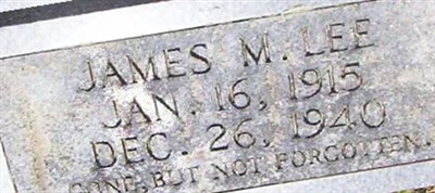 James M Lee