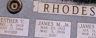 James M Rhodes, Jr James M Rhodes, Jr
