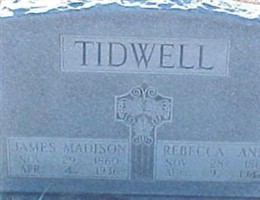 James Madison Tidwell James Madison Tidwell