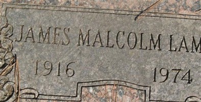 James Malcolm Lamb