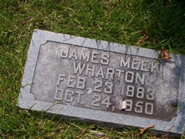 James Meek Wharton James Meek Wharton