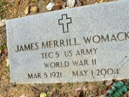 James Merrill Womack James Merrill Womack